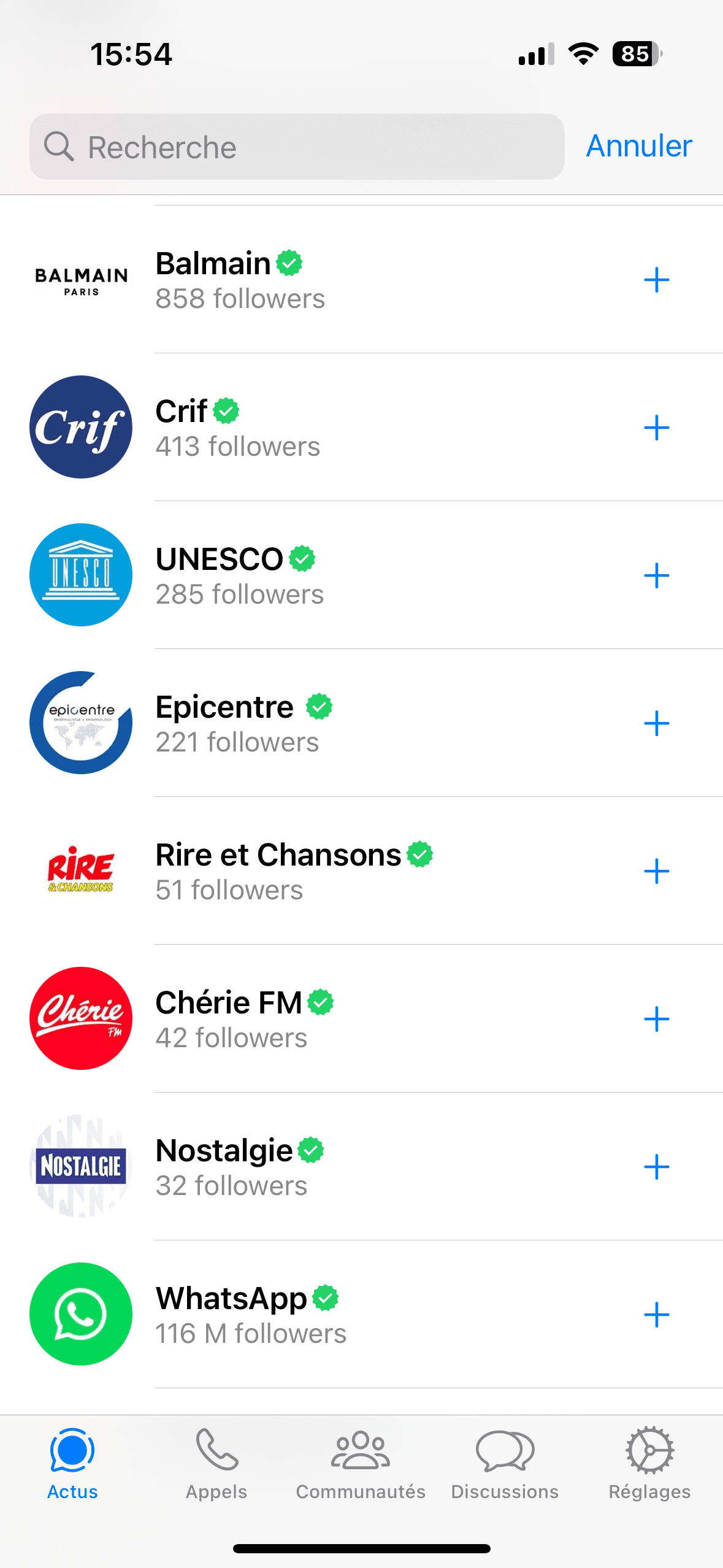 whatsapp channels